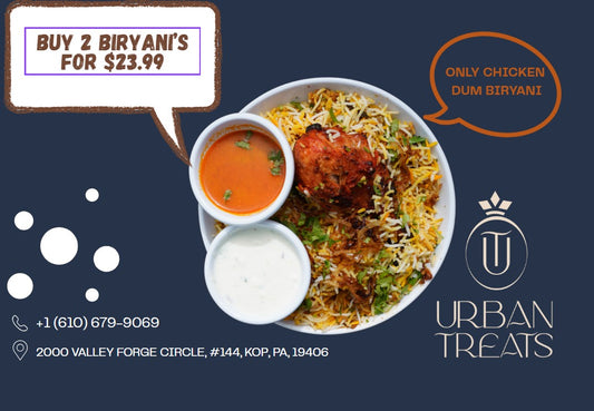 Chicken Dum Biryani (Buy 2 for $23.99)